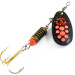 Vintage   Mepps Black Fury 3, 1/4oz Black / Red spinning lure #3615