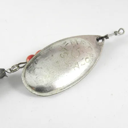 Vintage Mepps Aglia 5 Mino, 2/3oz Silver spinning lure #3620