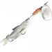 Vintage   Mepps Aglia 5 Mino, 2/3oz Silver spinning lure #3620