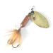 Vintage  Yakima Bait Worden’s Original Rooster Tail, 3/32oz Gold spinning lure #3625