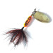 Vintage  Yakima Bait Worden’s Original Rooster Tail, 1/8oz Gold spinning lure #3626