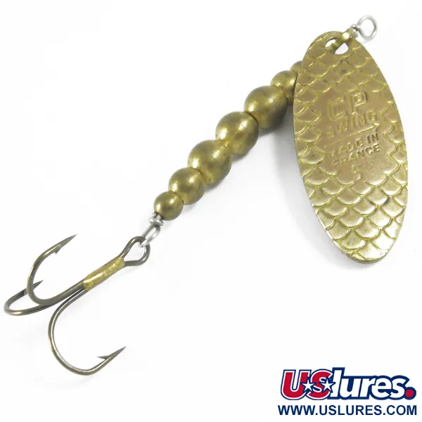 Vintage C.P. Swing  CP-Swing 5, 1/4oz Brass spinning lure #3635
