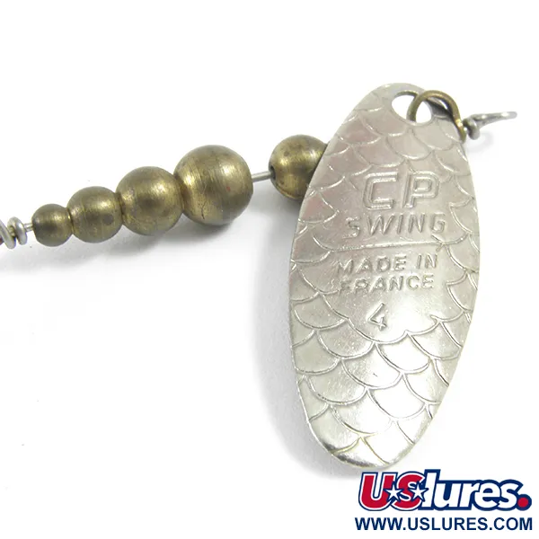 Vintage C.P. Swing  CP-Swing 4, 3/16oz Nickel / Brass spinning lure #3636