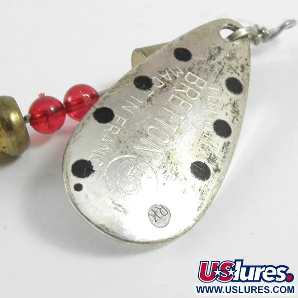 Vintage Bretton, 1/3oz Silver (Silver Plated) spinning lure #3637