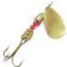 Vintage   Bretton, 1/3oz Gold spinning lure #3638