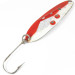 Vintage   Heddon Sculpin, 3/16oz Red / White fishing spoon #3642