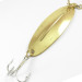 Vintage  Williams WIlliams Wabler, 2/3oz Gold fishing spoon #3644