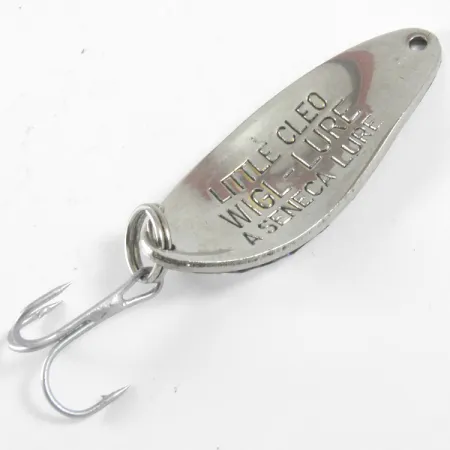Vintage Seneca Little Cleo, 1/4oz Nickel fishing spoon #3649