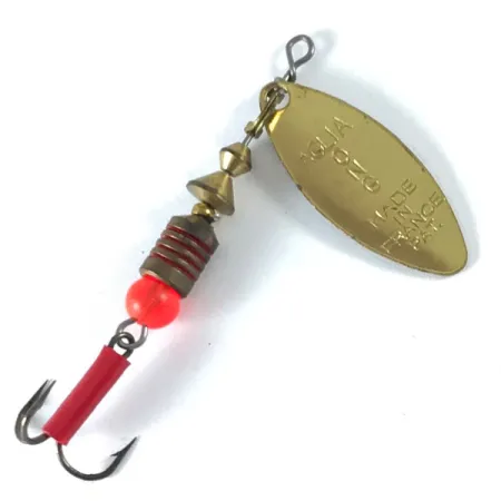 Vintage Mepps Aglia Long 1 Rainbo, 3/16oz Rainbo spinning lure #3652