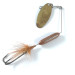 Vintage  Yakima Bait Worden’s Original Rooster Tail, 1/4oz Brass / Brown spinning lure #3659