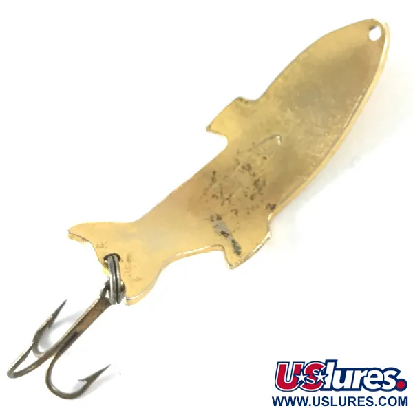 Vintage  Acme Phoebe, 1/8oz Gold fishing spoon #3689