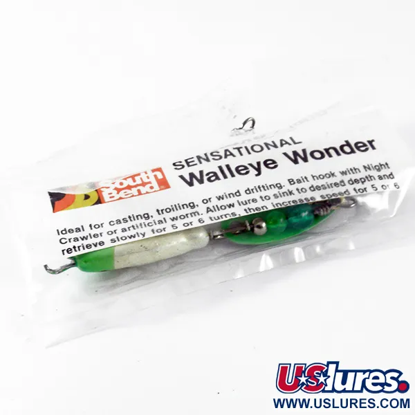  South Bend Walleye Wonder 3, 3/5oz  spinning lure #3697