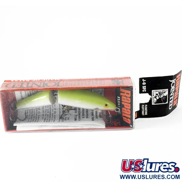 Rapala Jointed J -9SFC, 3/16oz fishing lure #3700