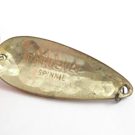 Vintage Eppinger Dardevle Spinnie, 1/3oz Crystal (Scale)  fishing spoon #3707