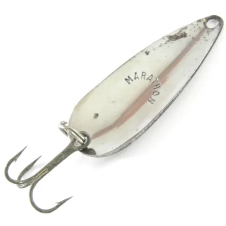 Vintage Marathon  Marathon, 3/16oz Nickel fishing spoon #3716