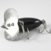 Vintage   Fred Arbogast Jitterbug , 1/4oz Black / Silver fishing lure #3722