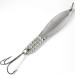 Vintage  Unknown Spoofer , 3 1/2oz Nickel fishing spoon #3748