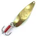 Vintage   Mepps Syclops 1, 2/5oz Chartreuse / Gold fishing spoon #3761