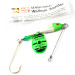  South Bend  Walleye Wonder 3, 3/5oz Green spinning lure #3789