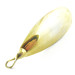 Vintage   Weedless Johnson Silver Minnow, 1/3oz Gold fishing spoon #3791