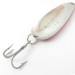 Vintage  Eppinger Dardevle Dardevlet , 3/4oz Red / White / Nickel fishing spoon #3809
