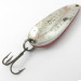 Vintage  Eppinger Dardevle Spinnie, 1/3oz Red / Ivory / Nickel fishing spoon #3811