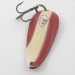 Vintage  Eppinger Dardevle Spinnie, 1/3oz Red / Ivory / Nickel fishing spoon #3811