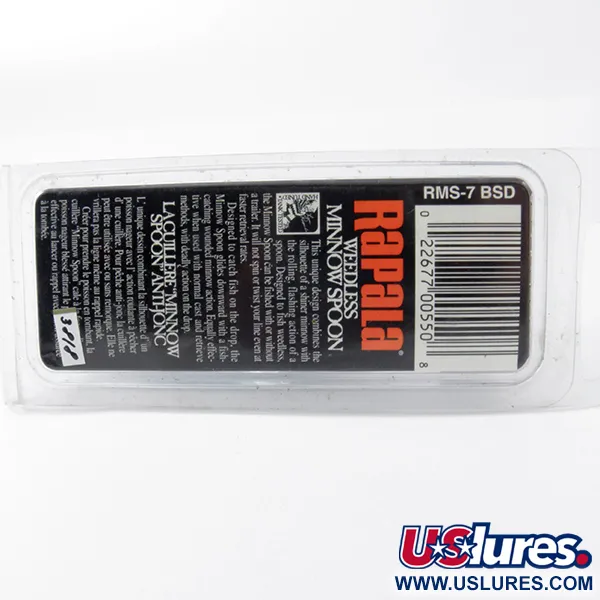 Weedless Rapala Minnow Spoon