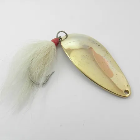 Vintage Acme Little Cleo, 1 1/4oz Gold fishing spoon #3819