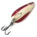 Vintage  Eppinger Dardevle Midget, 3/16oz Red / White / Nickel fishing spoon #3826