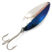 Vintage  Seneca Little Cleo (Hula Girl), 3/4oz Nickel / Blue fishing spoon #3831