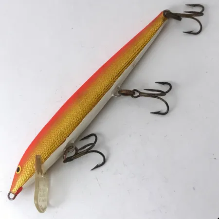 Vintage Rapala Original Floater, 3/16oz Orange fishing lure #3835