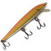 Vintage   Rapala Original Floater, 3/16oz Orange fishing lure #3835