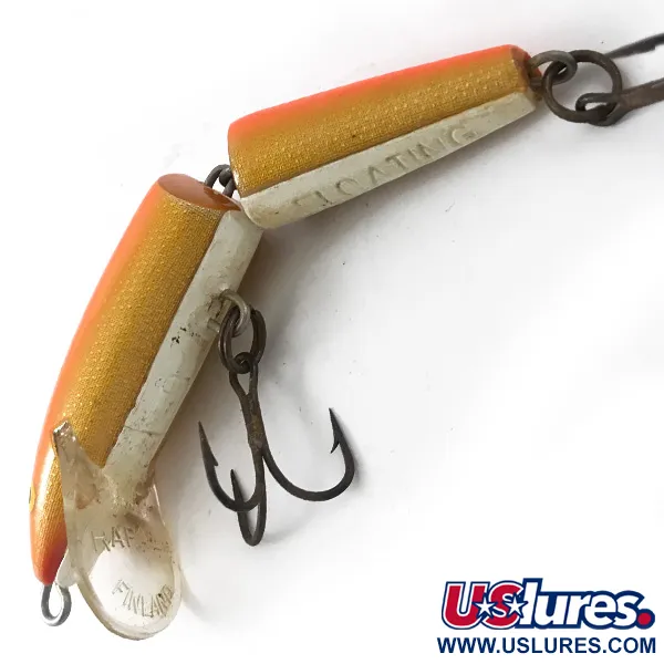 Vintage RAPALA Rapala Jointed J -9, 3/16oz Orange #3837