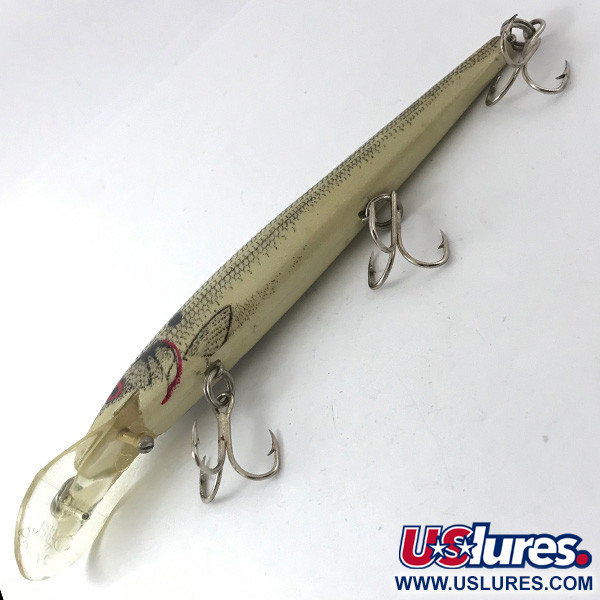 Vintage   Rebel Fastrac, 2/5oz Gray Pearl fishing lure #3842