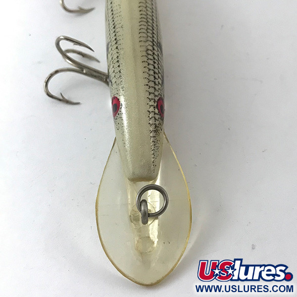 Vintage   Rebel Fastrac, 2/5oz Gray Pearl fishing lure #3842