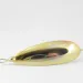 Vintage   Weedless Johnson Silver Minnow, 3/4oz Gold fishing spoon #3844