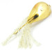 Vintage   Nemire Lures Red Ripper, 3/5oz Gold fishing spoon #3850