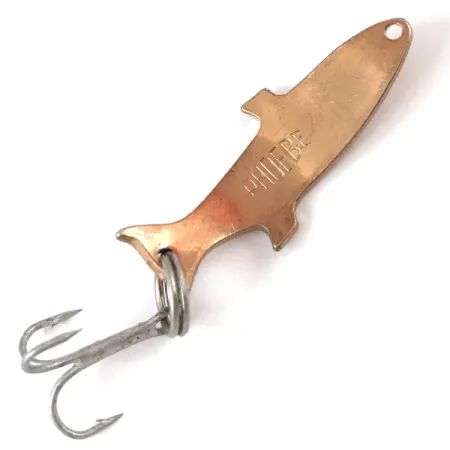 Vintage Acme Phoebe, 3/32oz Copper fishing spoon #3858
