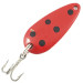 Vintage  Eppinger Dardevle Midget, 3/16oz Red / Black / Brass fishing spoon #3860