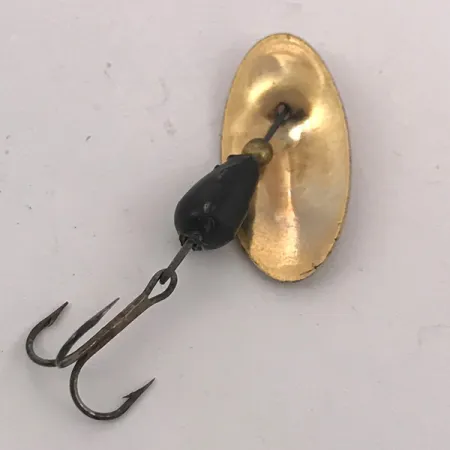 Vintage Panther Martin 2, 1/16oz Gold / Black spinning lure #3878