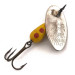 Vintage   Panther Martin 4, 1/8oz Nickel / Yellow spinning lure #3882