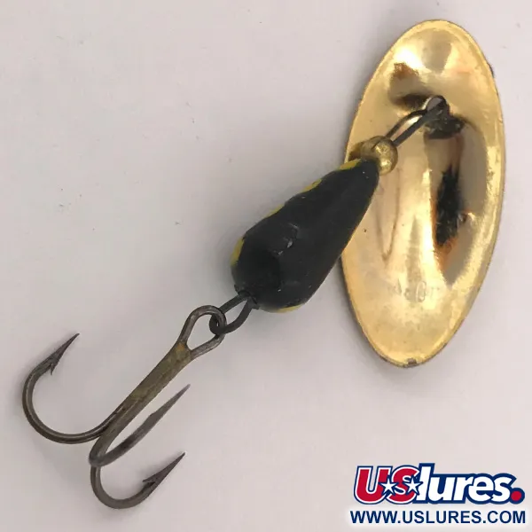 Vintage   Panther Martin 6, 3/16oz Gold / Black spinning lure #3886