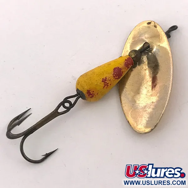 Vintage   Panther Martin 6, 3/16oz Yellow / Red spinning lure #3887