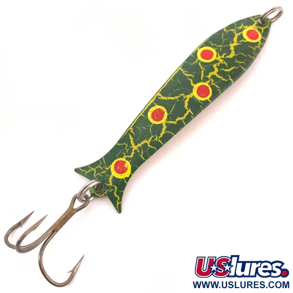 Vintage   Thomas Speedy Shiner, 3/16oz Frog fishing spoon #3891