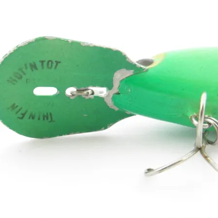 Vintage Storm Hot'N'Tot Thin Fin, 2/5oz Green fishing lure #3896