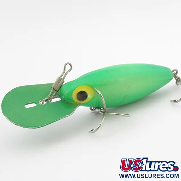Vintage Storm Hot'N'Tot Thin Fin, 2/5oz Green fishing lure #3896