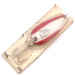  Eppinger Dardevle Midget, 3/16oz Red / White / Nickel fishing spoon #3915