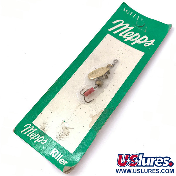  Mepps Aglia 0, 3/32oz Gold spinning lure #3927