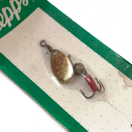 Mepps Aglia 0, 3/32oz Gold spinning lure #3927